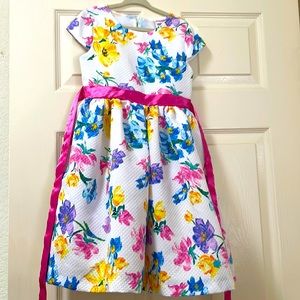 2/$10 NANNETTE KIDS Floral Dress